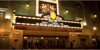 Outside the Benedum Center